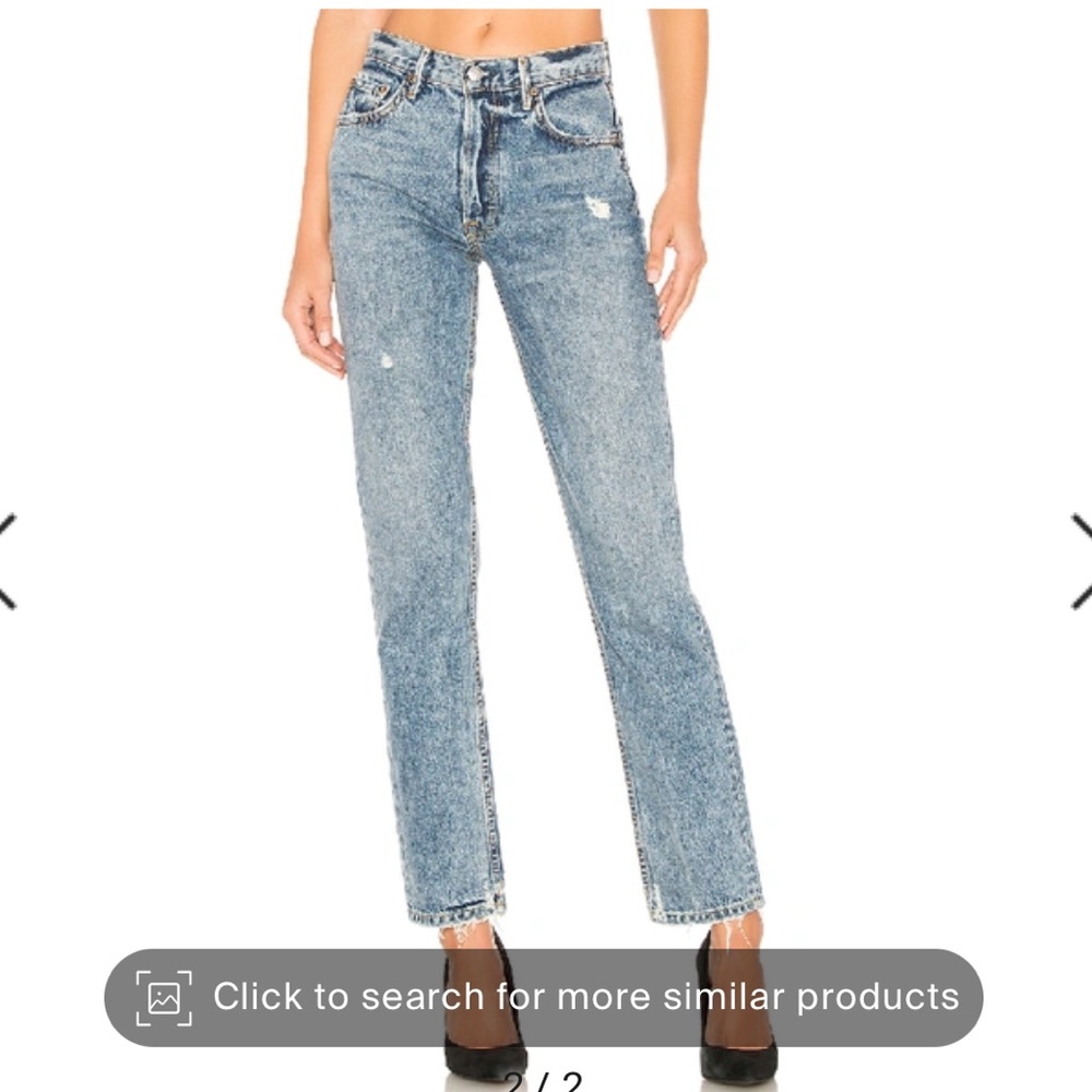 GRLFRND Helena High-rise Straight Jean In No Limit